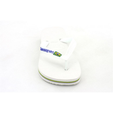 Tong pour enfant Brasil Logo white 4110850-001