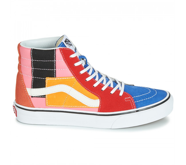 vans montante multicolore