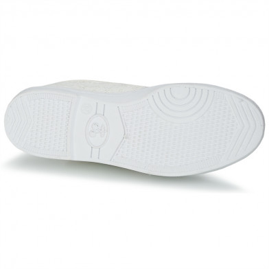 Basket basse en dentelle pour femme ecru