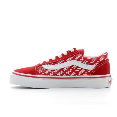 Chaussures à Scratch pour enfant Old Skool red-logo vn0a4buuw351