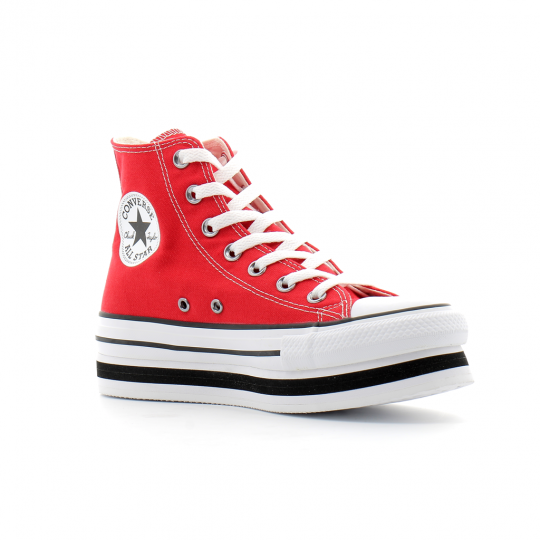 CONVERSE - CHUCK TAYLOR LAYER rouge 567996c