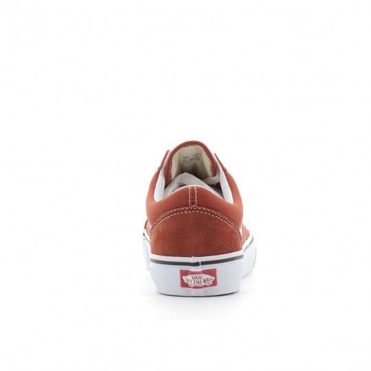 Chaussures basses à lacets pour adulte Old Skool marron-rouille vn0a4u3bwk81