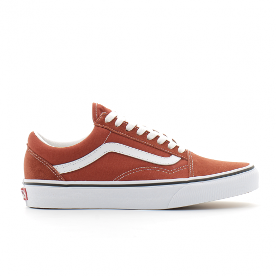Chaussures basses à lacets pour adulte Old Skool marron-rouille vn0a4u3bwk81