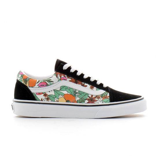 Chaussures basses à lacets pour adulte Old Skool noir-tropic vn0a4u3bxf31