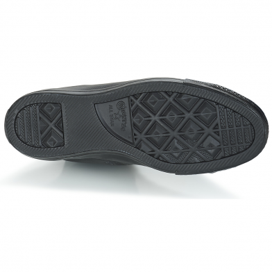 Chaussures montantes à lacet en cuir pour adulte Chuck Taylor All Star Leather mononoir 135251c