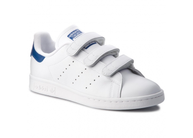 stan smith à scratch bleu