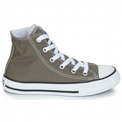 converse haute enfant gris