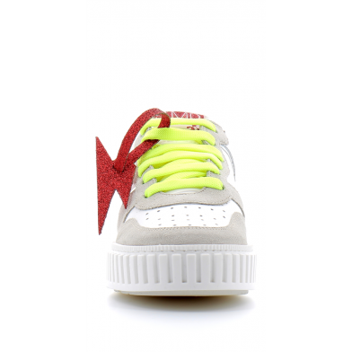 Basket mode basse à lacet pour femme VERSIONE blanc er2134