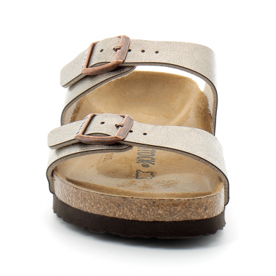 Sandale à double brides fine pour adulte sydney taupe 1016169/1016168