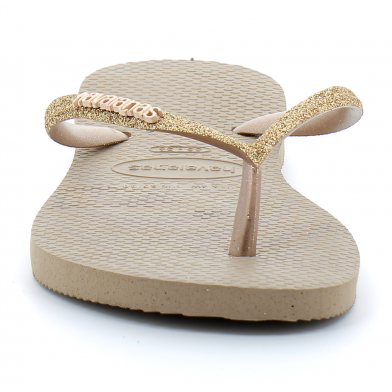 Tong pour femme Slim Glitter II rose-gold 4143975.3581