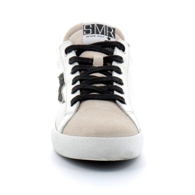 Basket mode basse à lacet pour femme Catri beige lamba