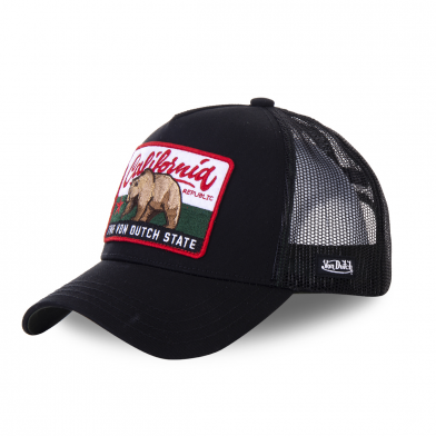 casquette VON DUTCH baseball avec filet noir vd/0/cas1/cal2