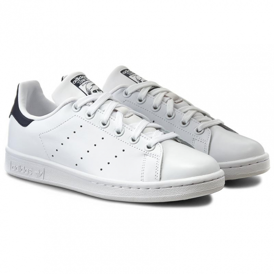 Chaussures de sport stan smith pour adulte blanc-bleu m20325