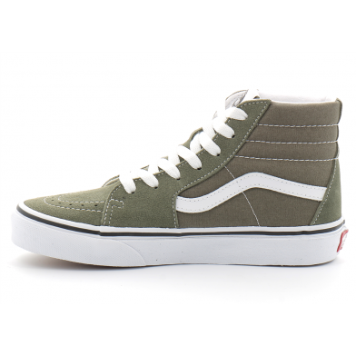 vans sk8-hi kids kaki-blanc vn0a4buw0fi1