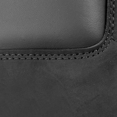 Boot imperméable à lacets pour homme en noir 6-inch noir mn.