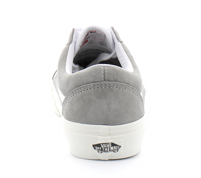 Chaussures basses a lacets en daim pour adulte Old Skool gris vn0a4bv518p1