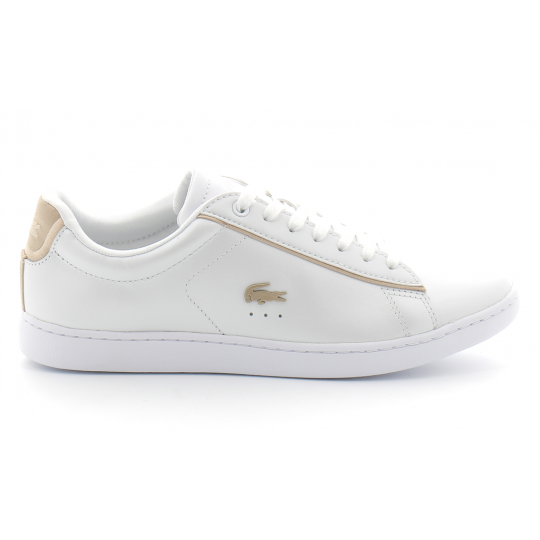 LACOSTE - CARNABY EVO blanc-or 35spw0013-216