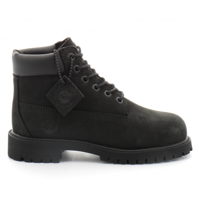 Boot à lacets pour enfant en noir 6-inch noir 12707