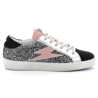 Basket mode basse à lacet pour femme Catri noir 1062