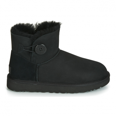 ugg mini bailey button black 1016422