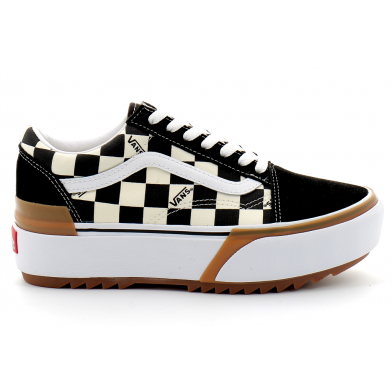 vans old skool stacked noir-blanc vn0a4u15vlv1