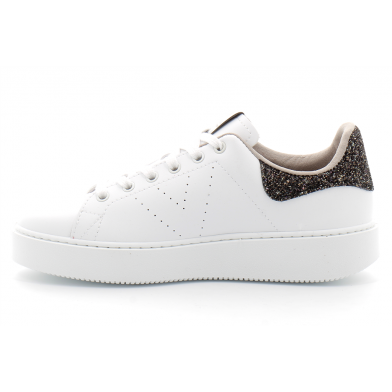 victoria basket a plateform 1260139 blanc-noir negro
