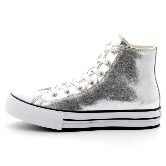 converse chuck taylor all star eva lift - hi argent 670547c