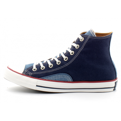 converse chuck taylor all star - hi bleu 171066c