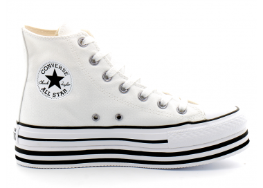 converse chuck taylor all star eva lift - hi blanc 564485c