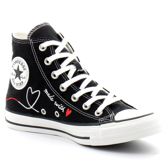 converse chuck taylor all star - hi noir 171158c