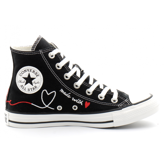 converse chuck taylor all star - hi noir 171158c