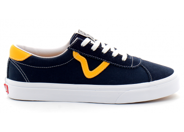 vans bleu et jaune