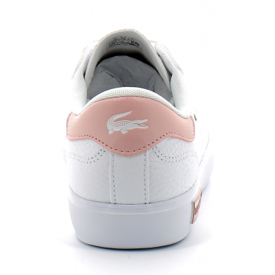 Basket Homme En Cuir Powercourt blanc-rose 41sfa00481y9
