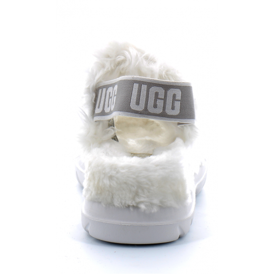 ugg fluff sugar white 1119999-wht