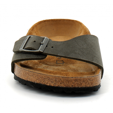 birkenstock madrid metallic green