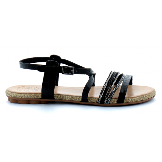 porronet sandale noir noir