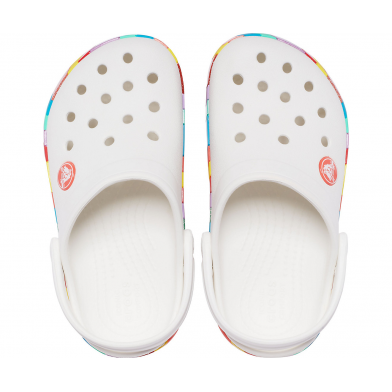 Sabot pour enfant Toddler Classic Clog blanc multi 207007-100
