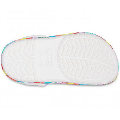 Sabot pour enfant Toddler Classic Clog blanc multi 207007-100