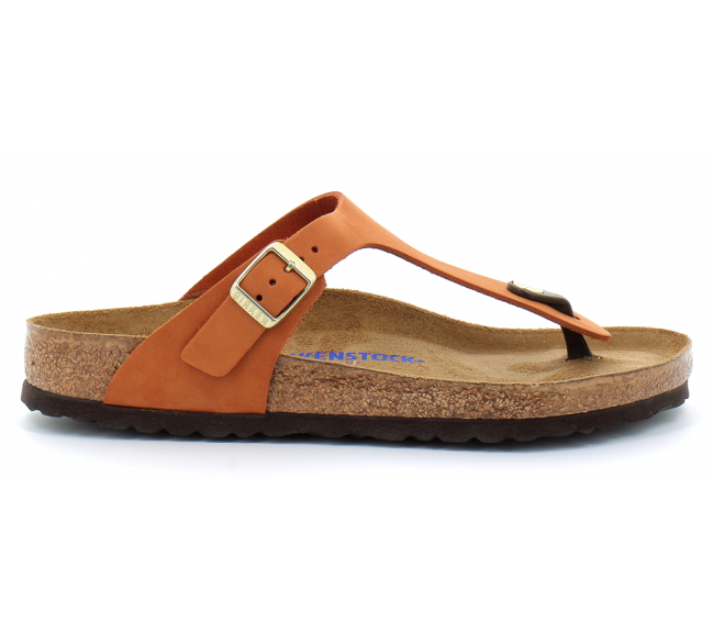 gizeh soft footbed pecan