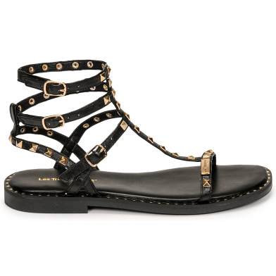 Sandales pour femme bride cheville Coralie noir 27698