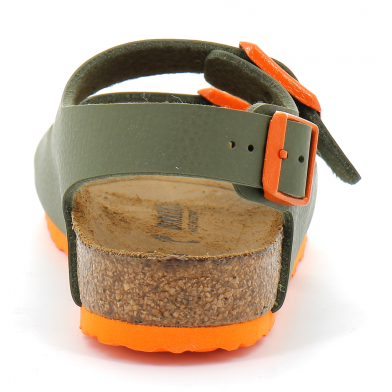Sandale pour enfant milano green-orange bk1019473