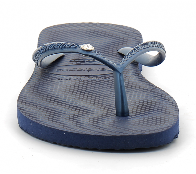 Navy havaianas best sale with crystal