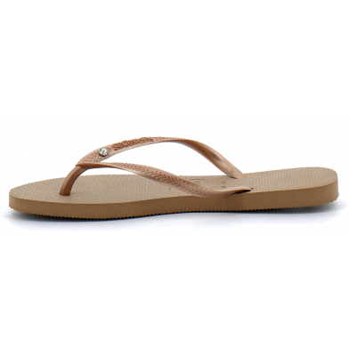 Tong pour femme Slim Crystal Sw II rose-gold 4145651.3581