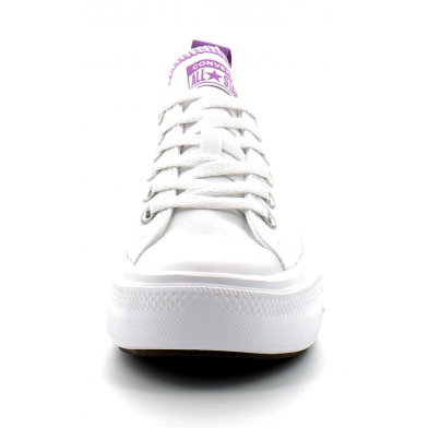 converse chuck taylor all star ox move blanc 271717c