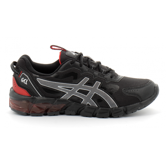 asics gel quantum 90 j black/red 1204a003-006
