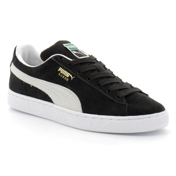 puma basket classic blanc et argent