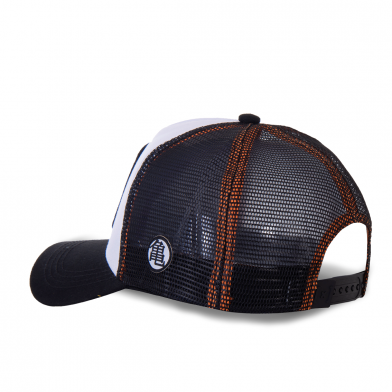 casquette trucker capslab  dragon ball blanc cl/dbz3/1/kri4 casquette trucker capslab  dragon ball blanc cl/dbz3/1/kri4