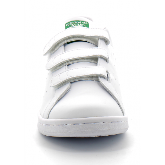 adidas stan smith vegan blanc fluo vert fx5509