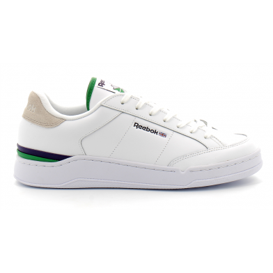reebok ad court blanc-vert fx1356