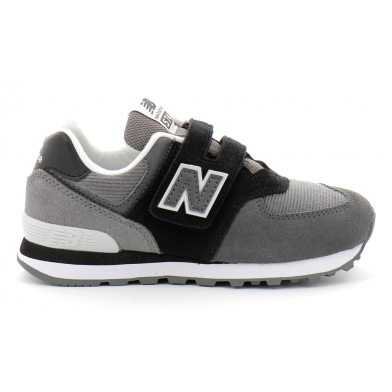 Chaussures de sport à scratch pour enfant PV574 black/castlerock pv574wr1